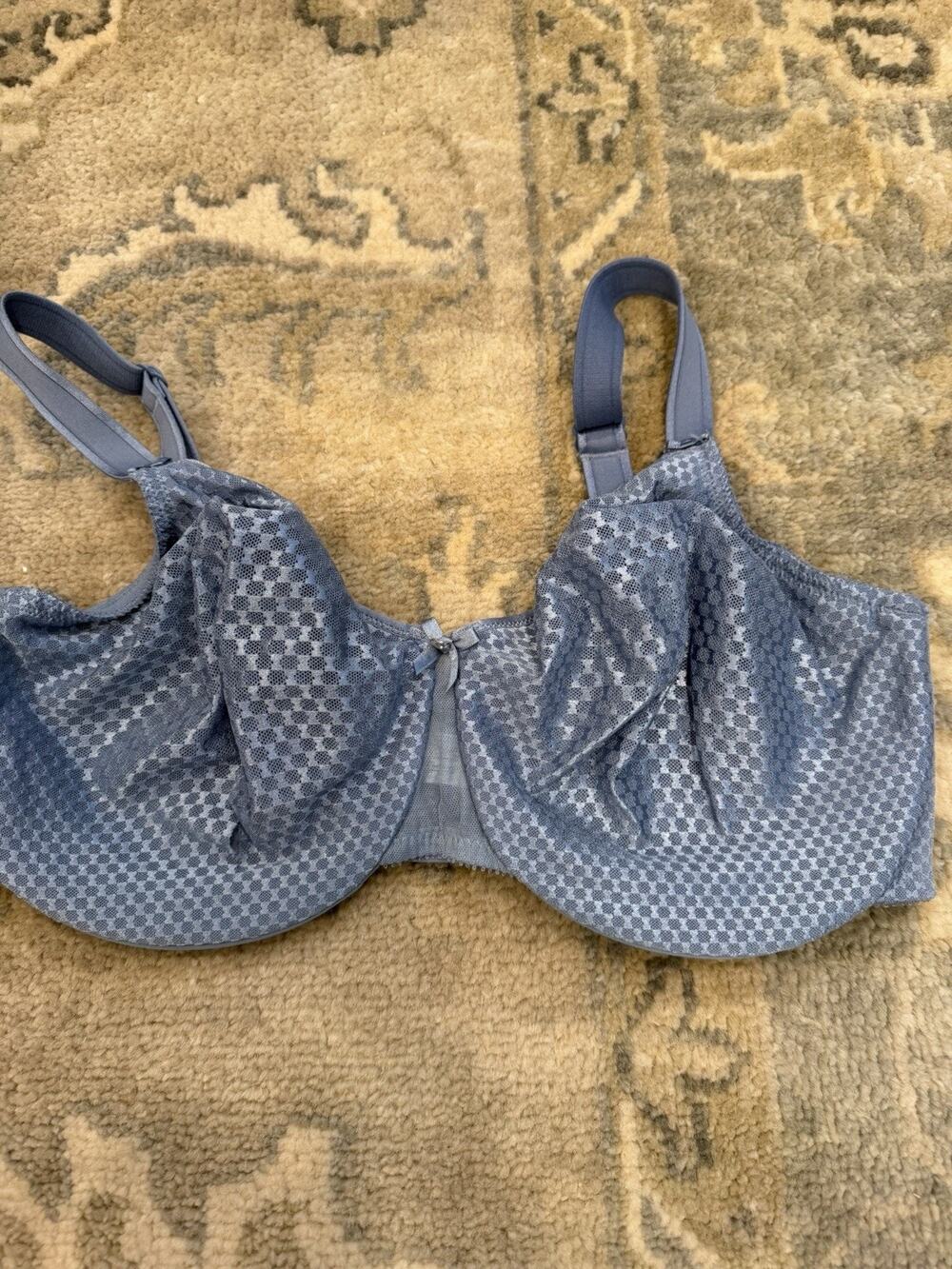 Chantelle 38DDDD Blue Underwire Bra
